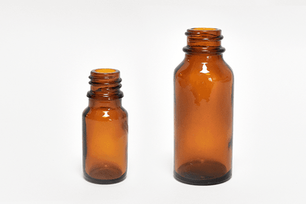 Frances ambar de vidrio